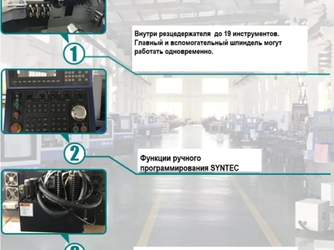 Автомат продольного точения с ЧПУ Jianke MR32-5 II